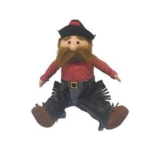 Vintage PBC Animated Cowboy Sings & Moves To Achy Breaky Heart Red Shirt Chaps